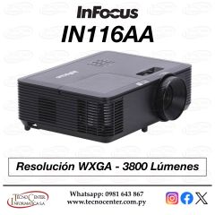 Proyector Infocus IN116AA 3800 lúmenes